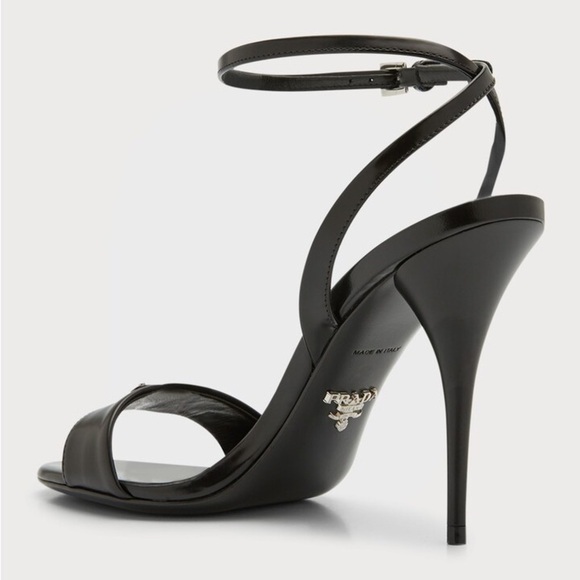 Prada Modellerie Calfskin Ankle Strap Heels - Picture 6 of 14